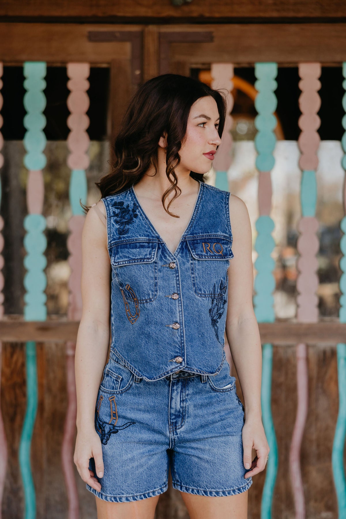 Denim Black Shorts - Camarillo Classic