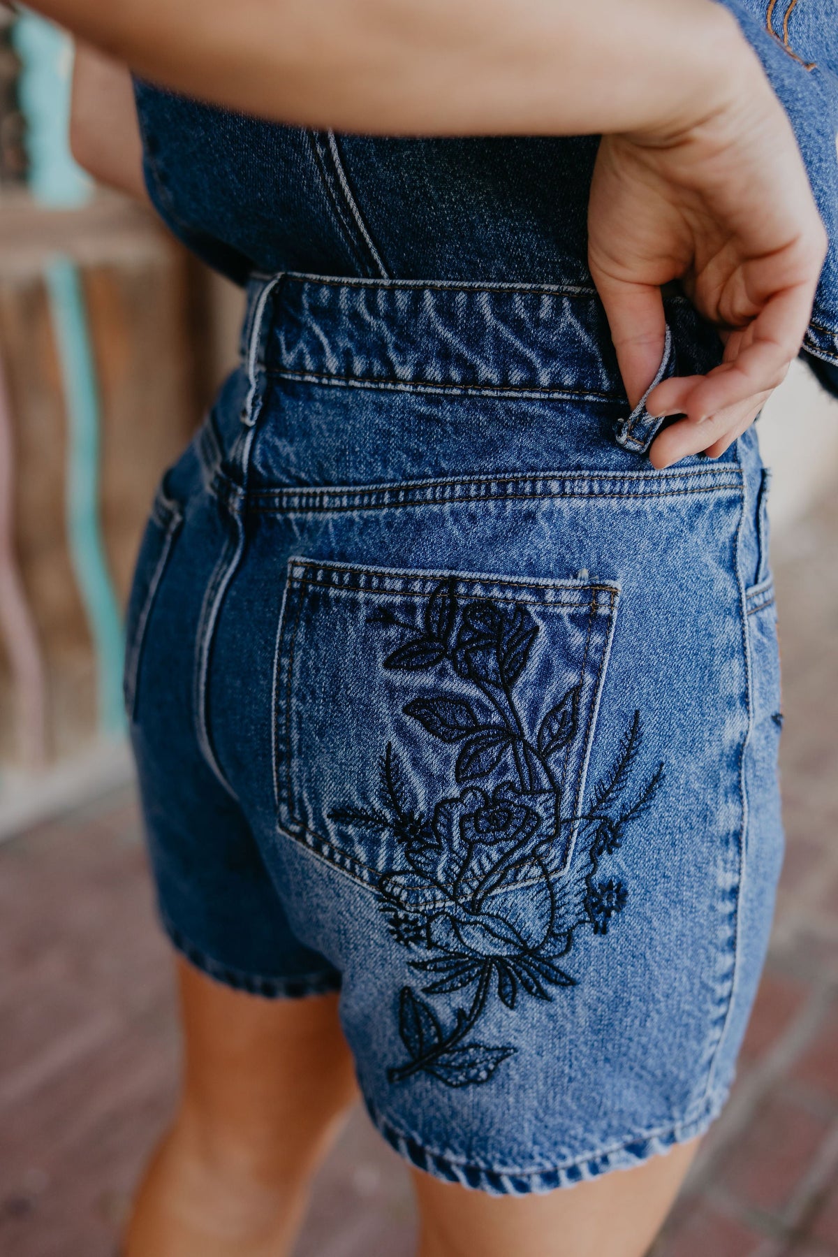 Denim Black Shorts - Camarillo Classic