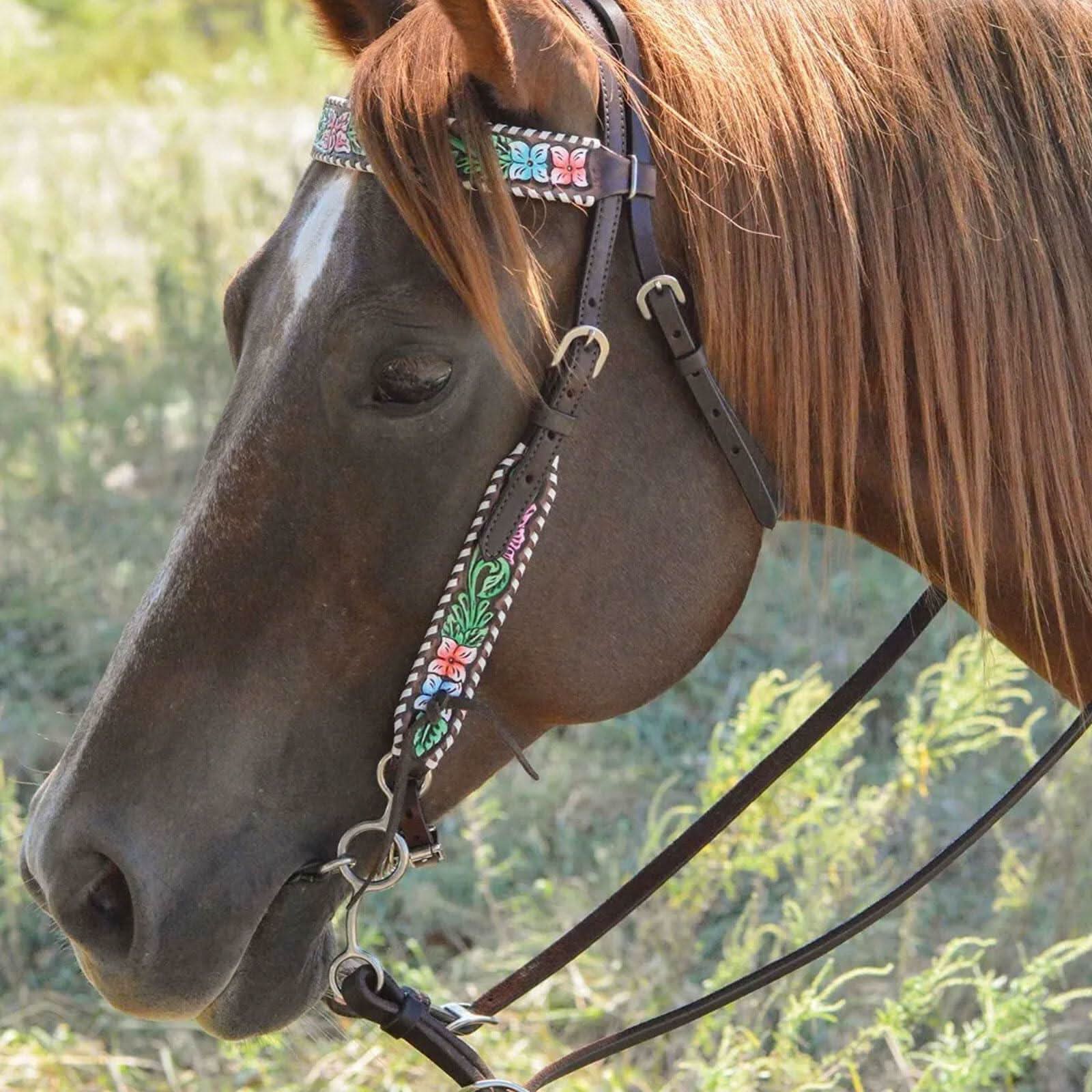 Reinsman Circle Y Stage B Junior Cow Horse Bit (348) – Sweet Iron, 3-Piece Twisted Mouth