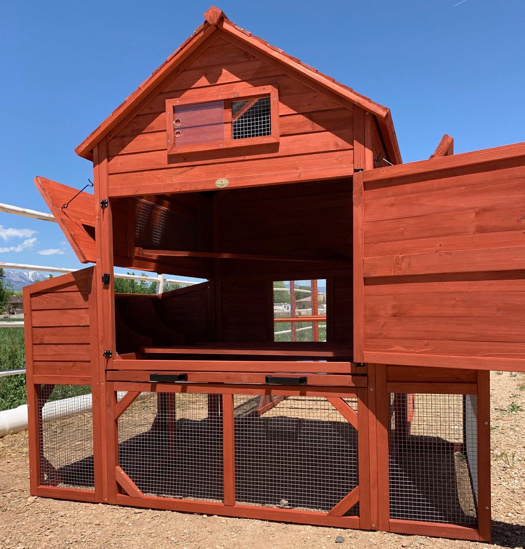 Chicken Coop for 10 Chickens - Rhode Island Homestead (Hen House Only)