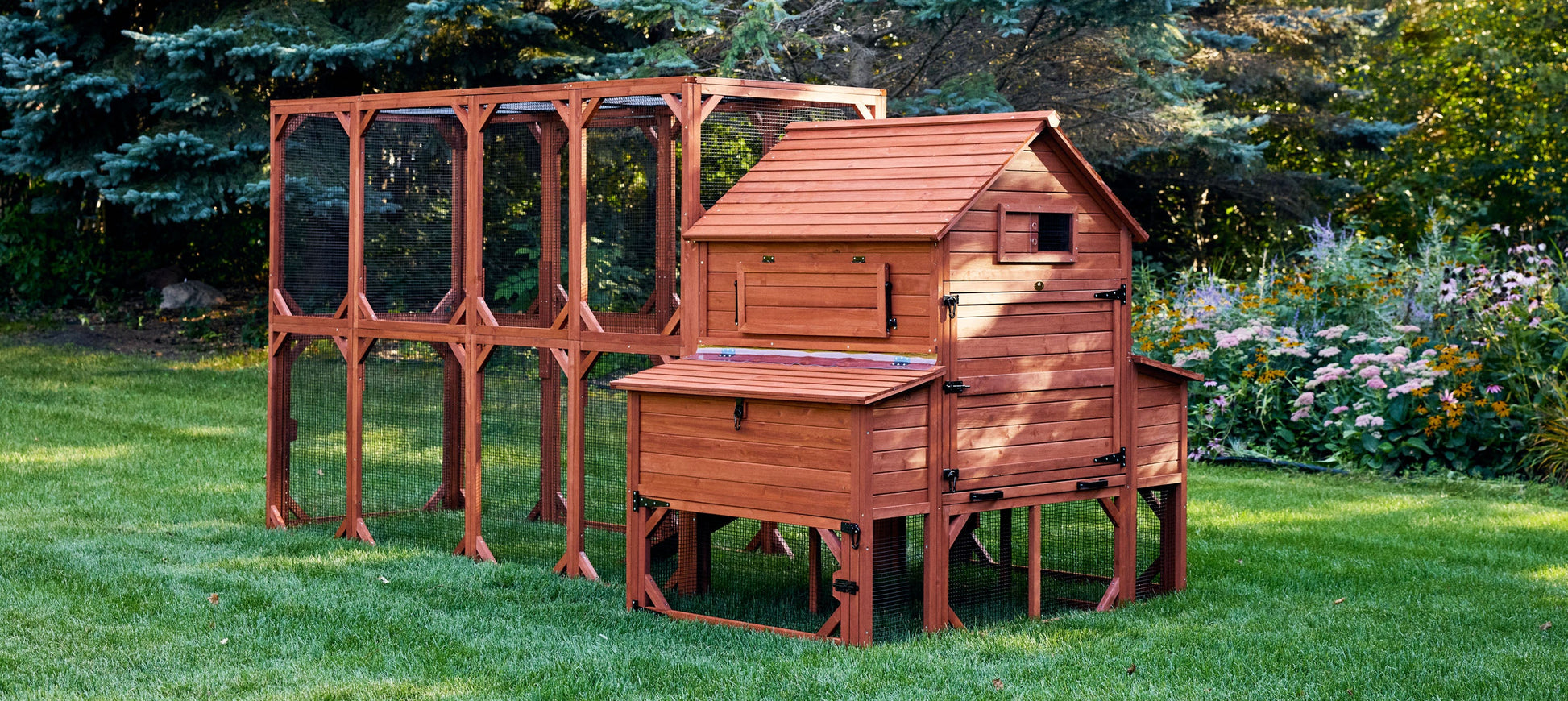 Chicken Coop for 10 Chickens - Rhode Island Homestead (Hen House Only)