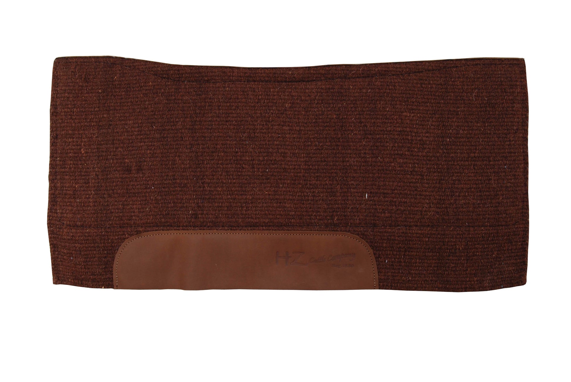 Spine Relief Woven Blanket Saddle Pad with Wool Bottom- ASSORTED COLORS