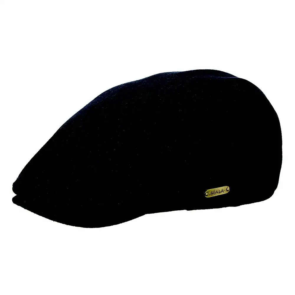 Scala Oxford - Wool Blend Flat Cap