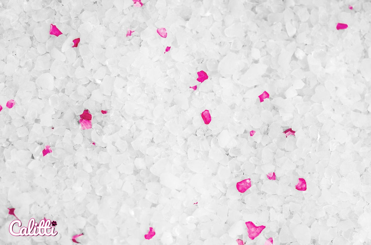 Calitti Non-Clumping Cat Litter Crystals with Silica Gel, 8 lb