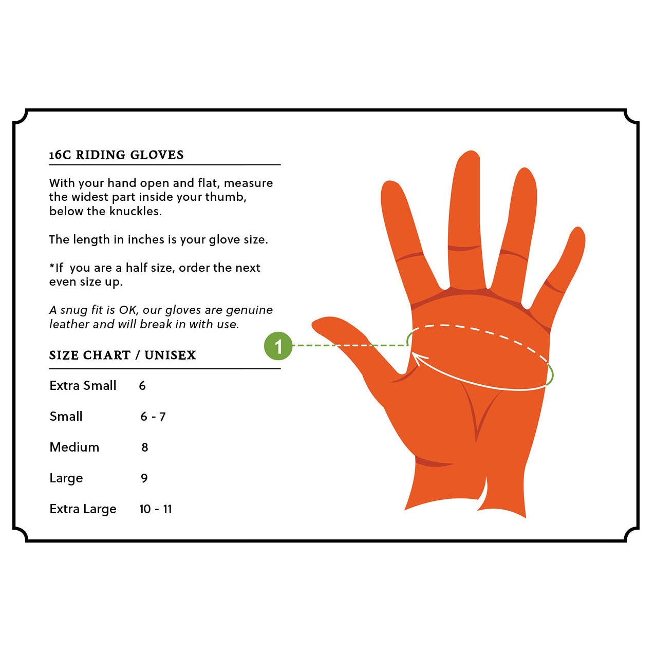 Riding Gloves, Black