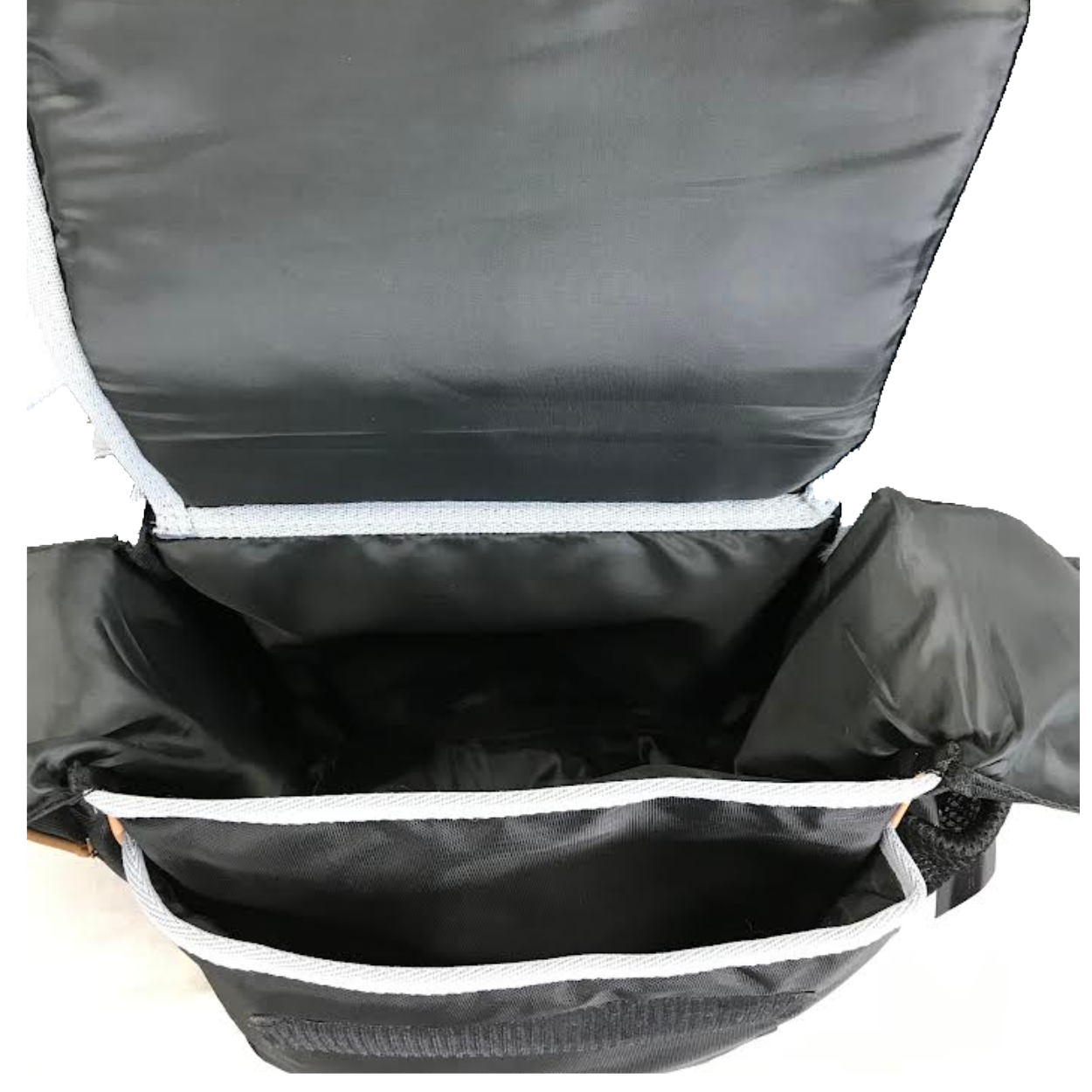 Tahoe Padded Triple Layer 1200D Nylon Saddle Bags For Trail Riding 1 Year Warranty With 2 Pockets For Water Bottles