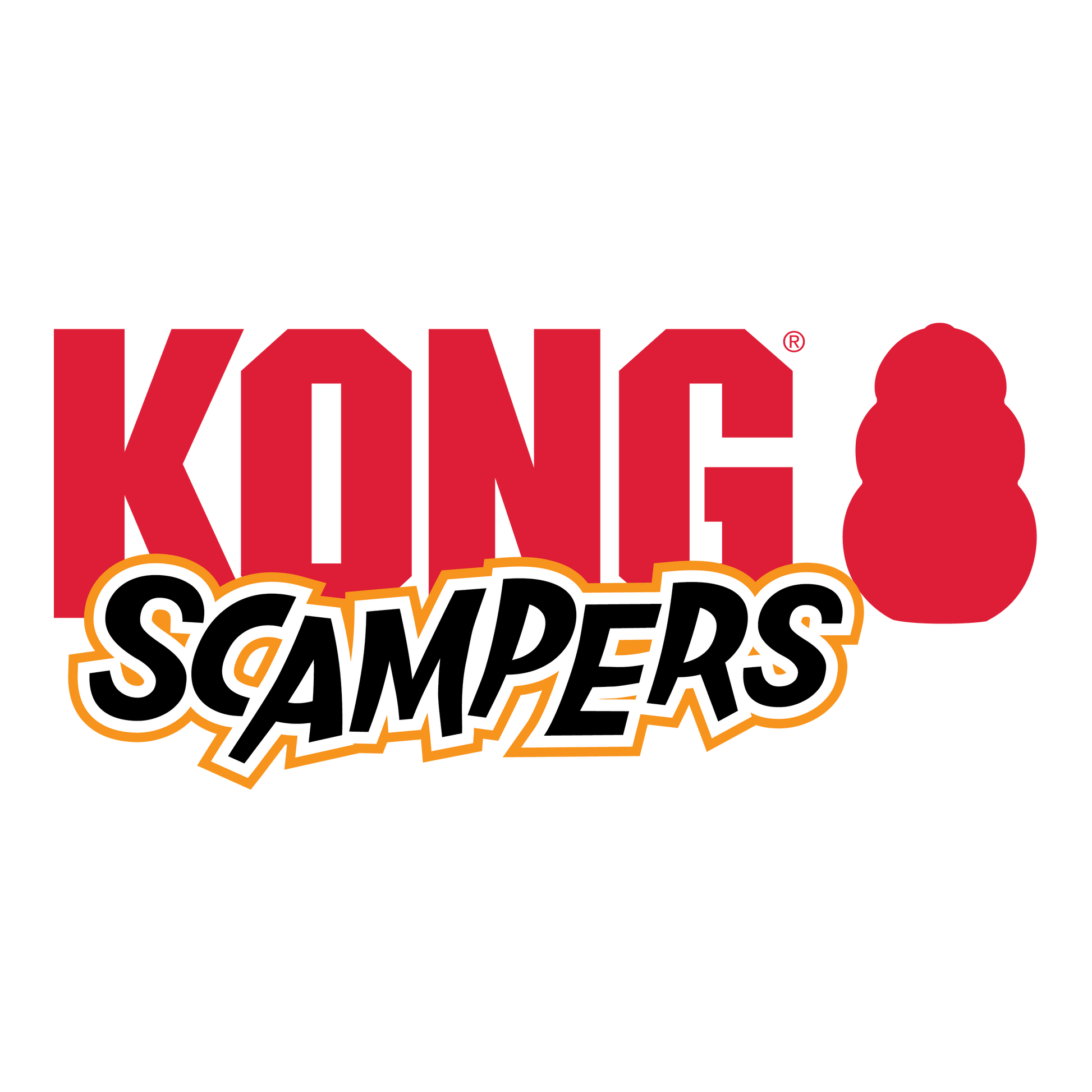 Kong Scampers Red Panda Medium