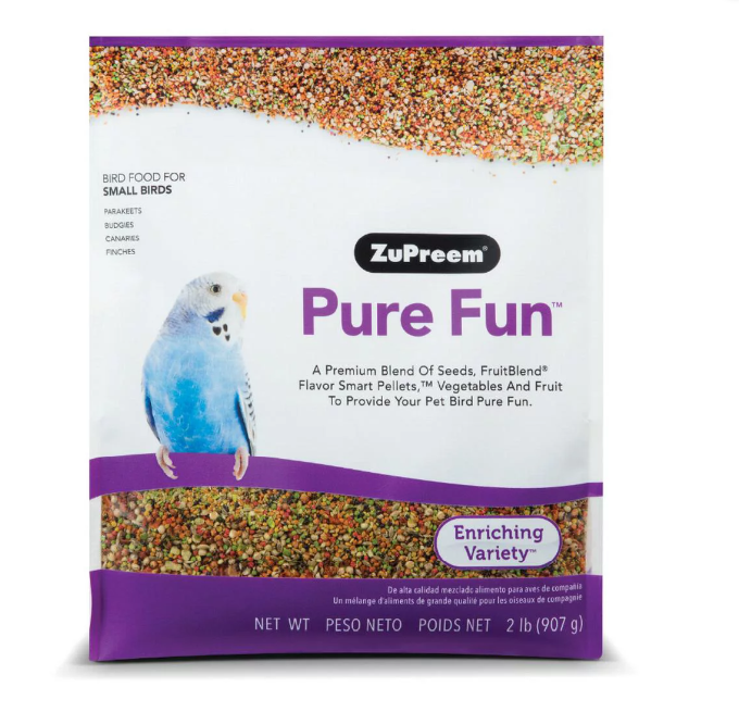 ZuPreem® Pure Fun Bird Food for Small Birds - 2 LB
