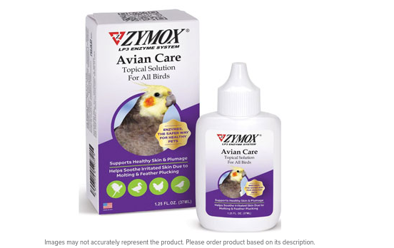 ZYMOX® AVIAN CARE TOPICAL SOLUTION W/O HYDROCORTISONE 1.25 OZ