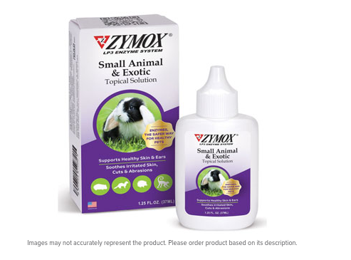 ZYMOX® SMALL ANIMAL & EXOTIC TOPICAL SOLUTION W/O HYDROCORTISONE 1.25 OZ