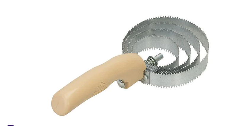 15S Decker Spiral Steel Curry Comb, Assorted Colors
