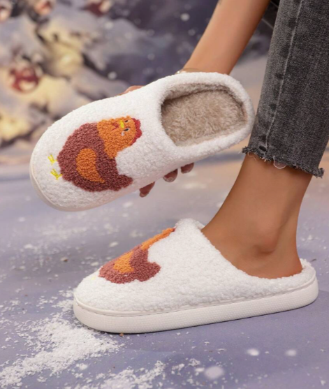 Soft Chicken Home Slippers