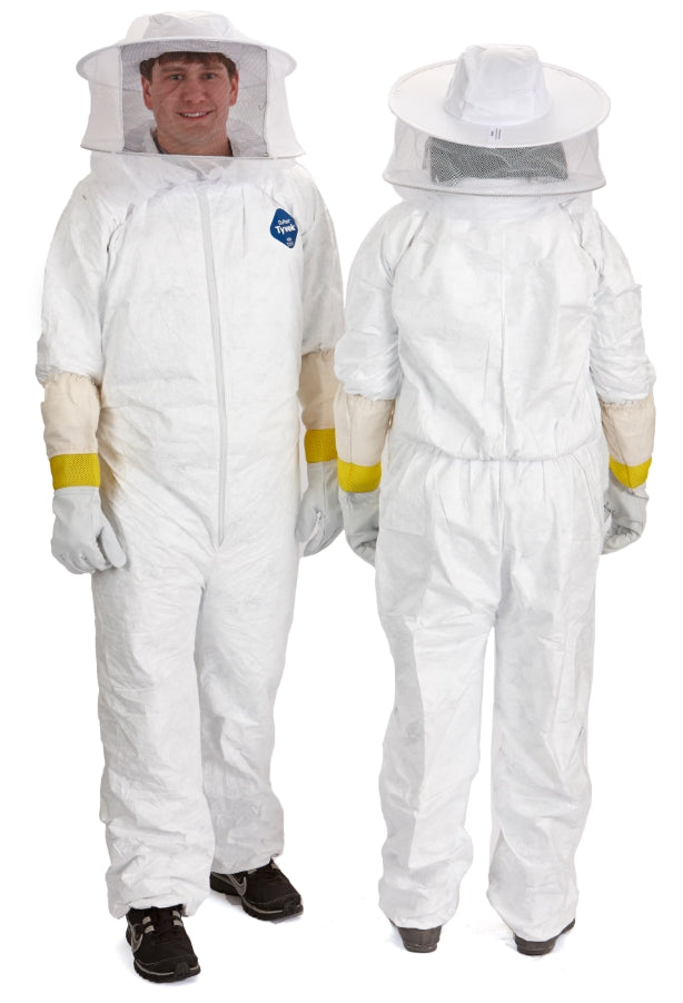 X-LARGE BEEKEEPING TYVEK COVERALL