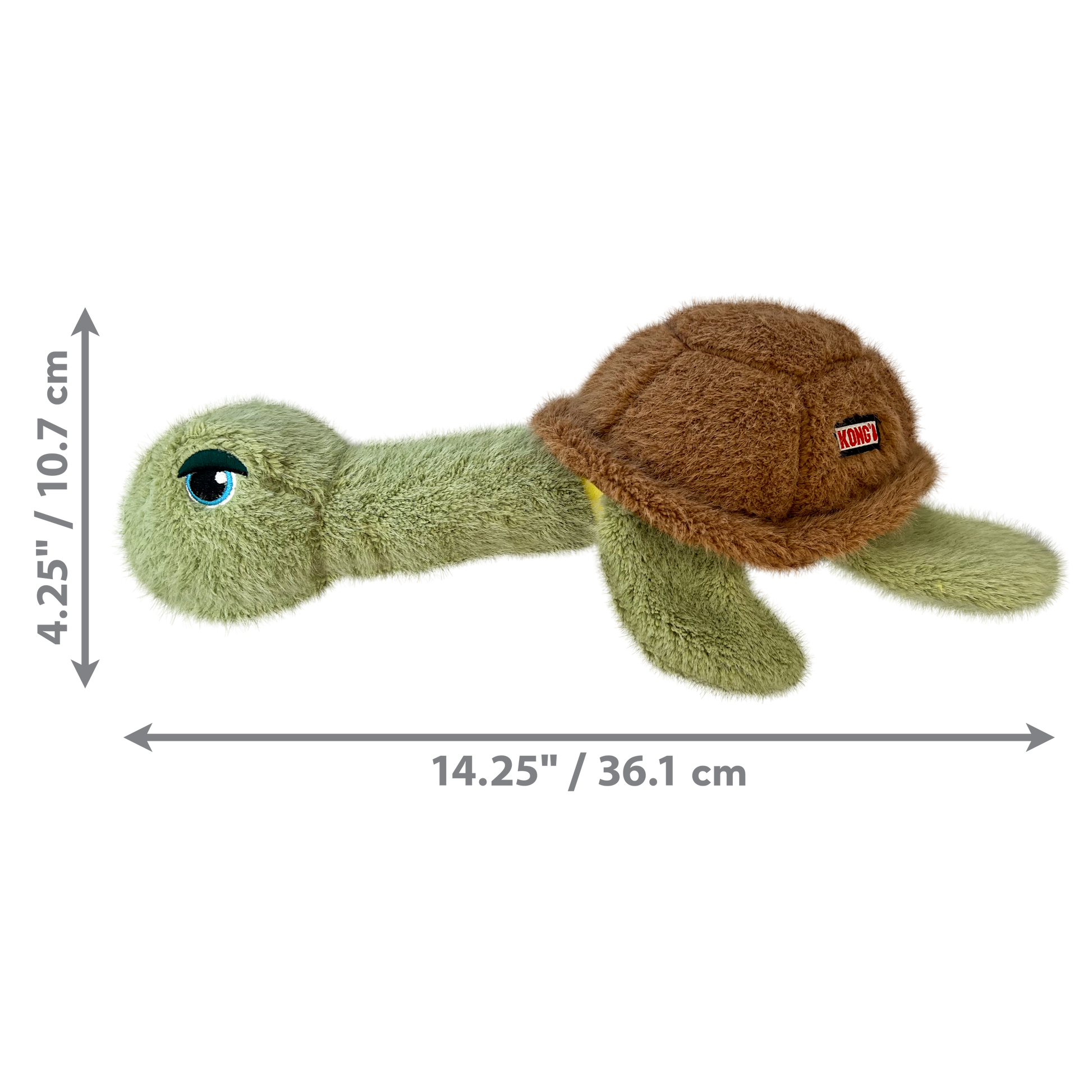 Kong Scruffs Turtle Medium/Large