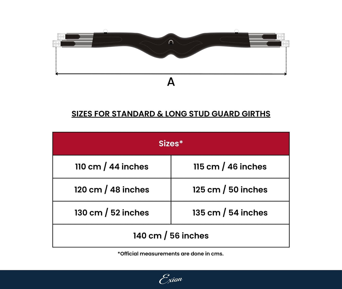 ExionPro 'Joint' Girth - Matching Elastic