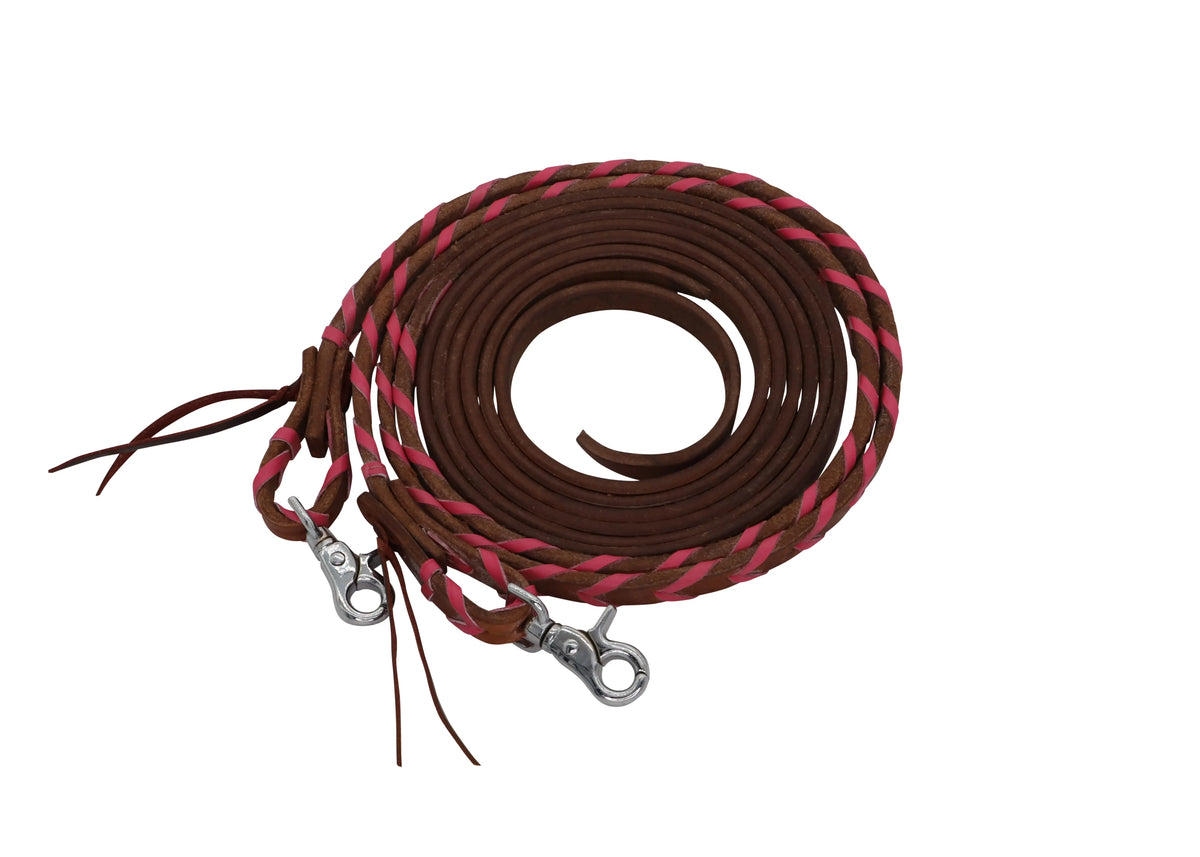 Western Laced Split Reins