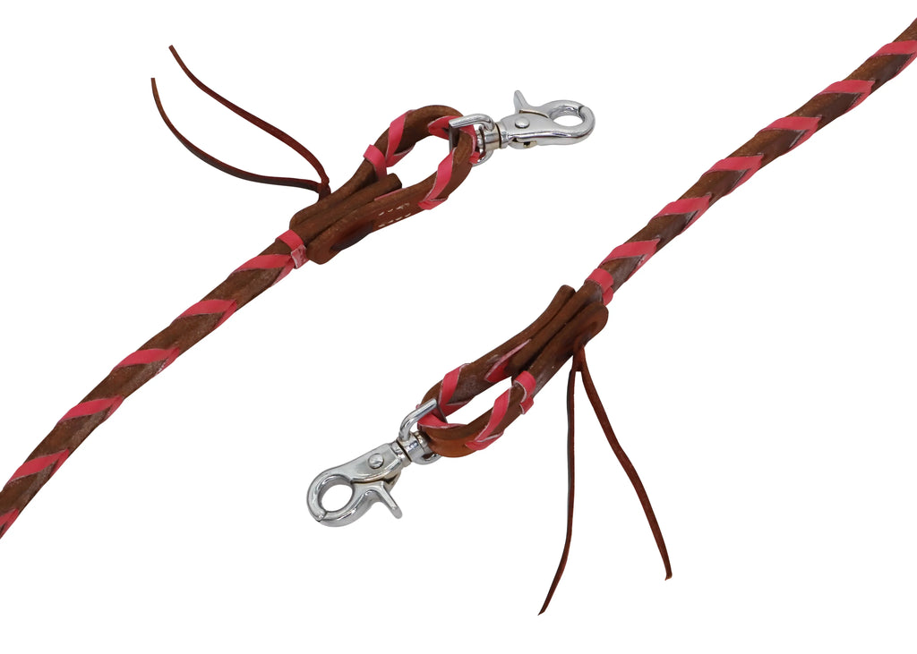 Western Laced Split Reins