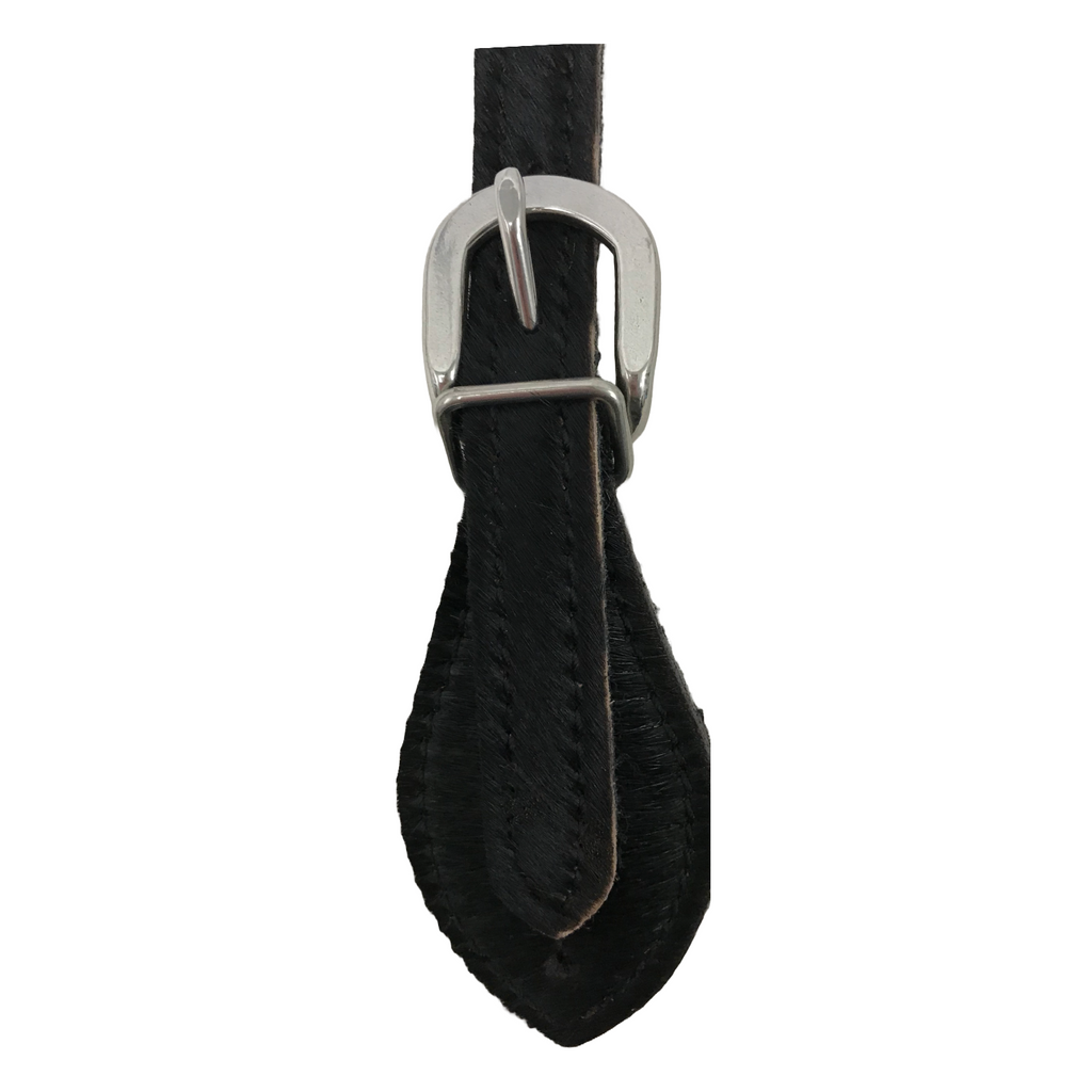 Tahoe Animal Print Hair-On Western Spur Straps for Daily Use for Horse Riding Pair 4 Designs to Choose From