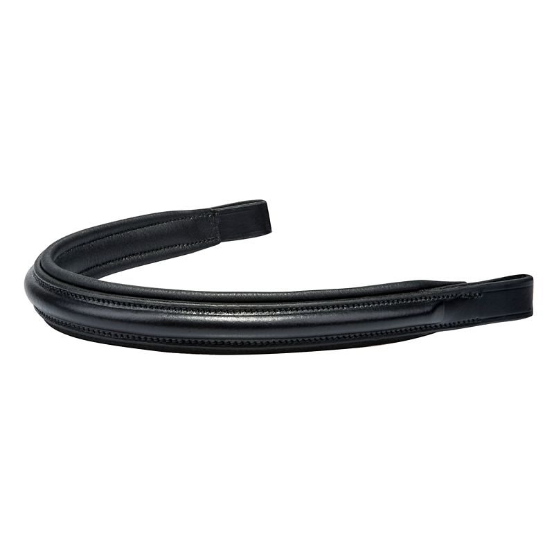 DaVinci Plain Raised Pad Dressage Browband