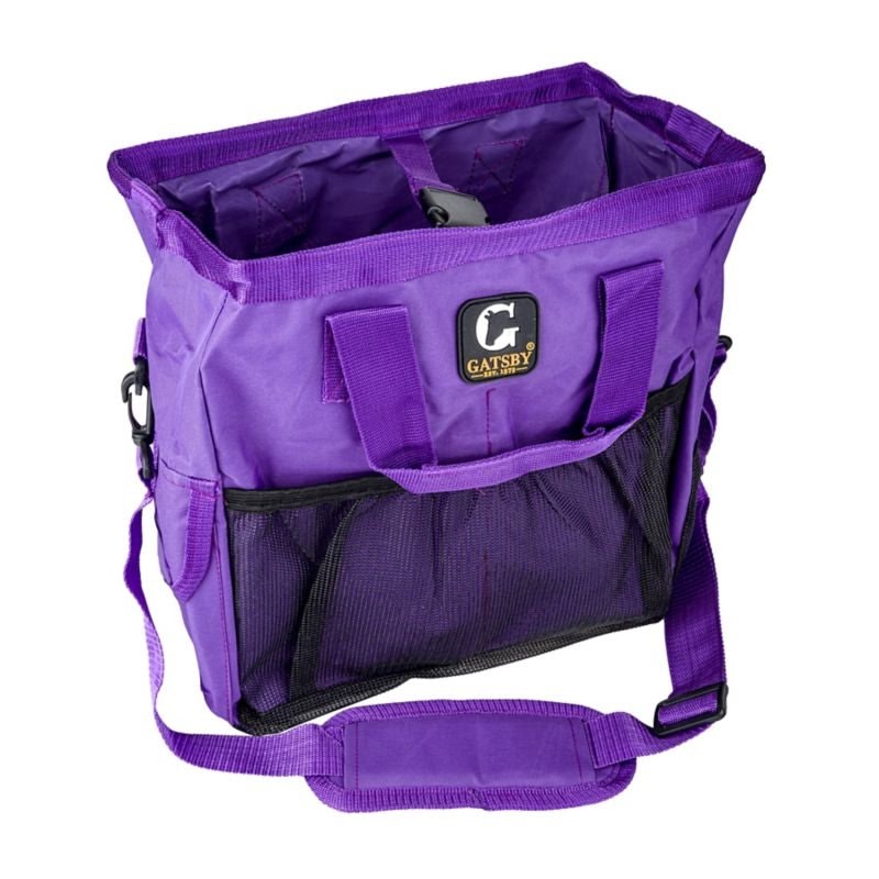 Gatsby Nylon Grooming Tote Bag Mesh Bottom