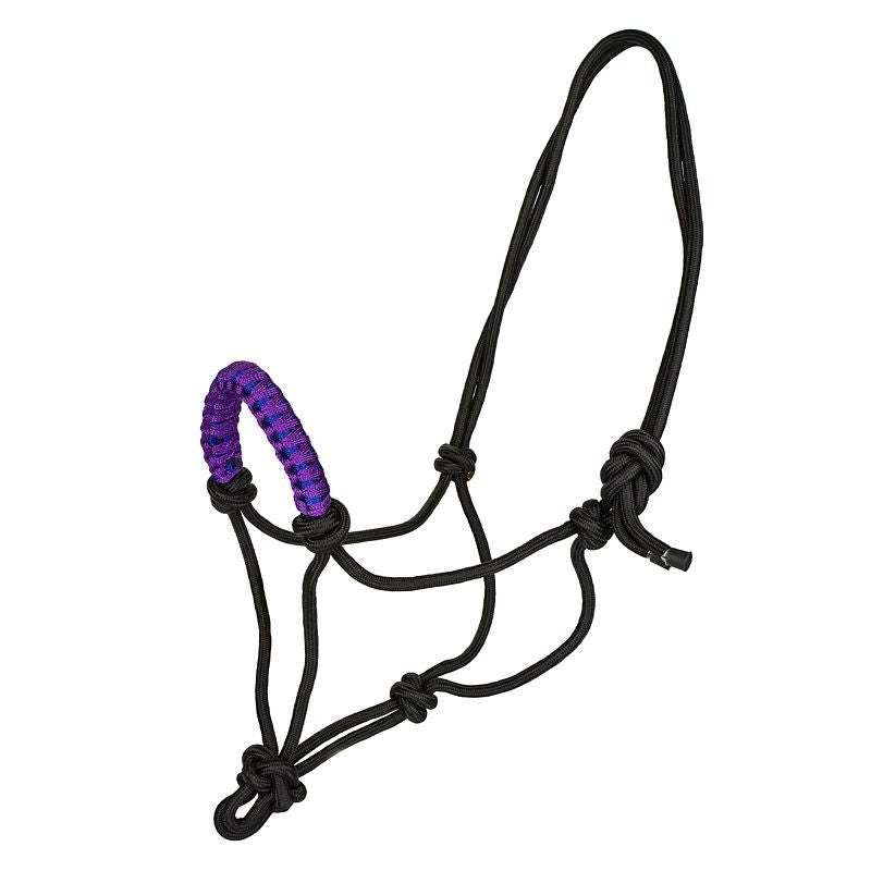 Tabelo Rope Halter with Braided Noseband