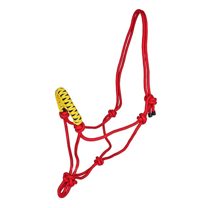 Tabelo Rope Halter with Braided Noseband