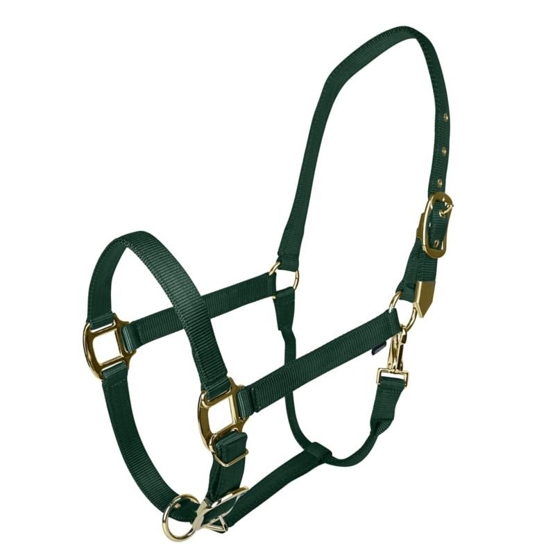 Gatsby Gold Adjustable Nylon Halter