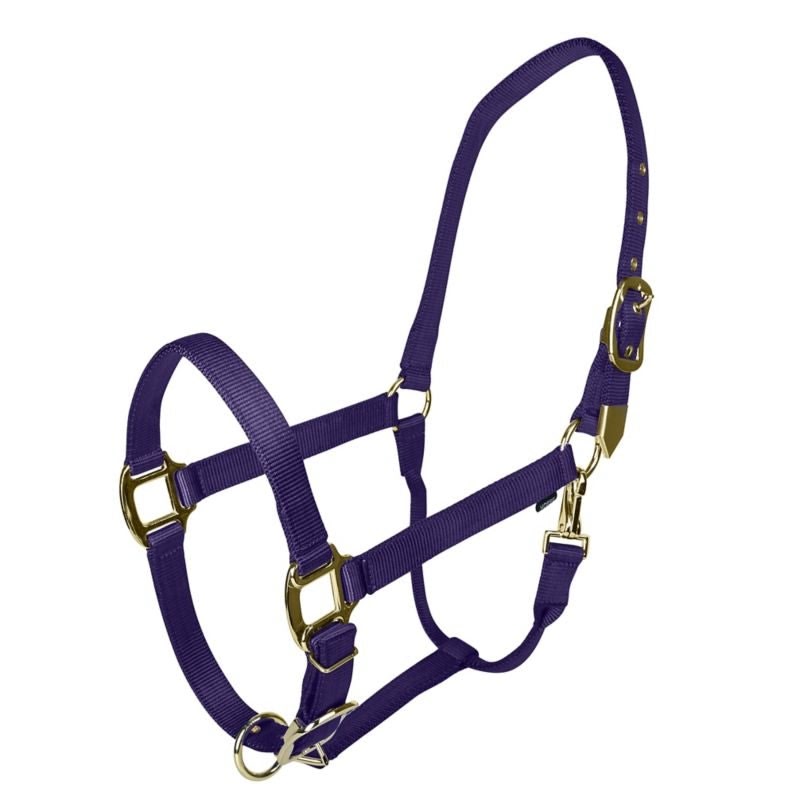 Gatsby Gold Adjustable Nylon Halter