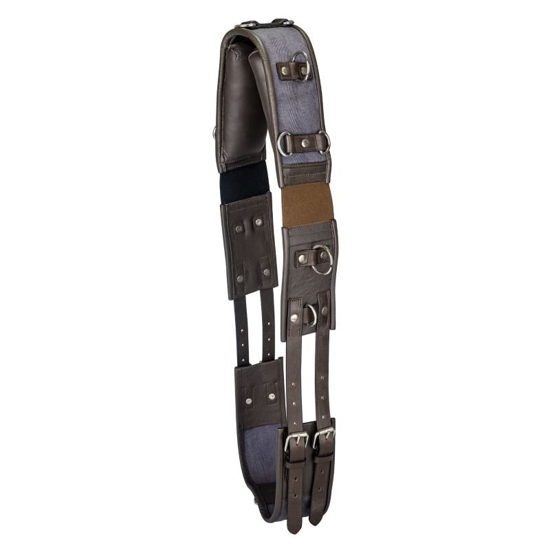 Gatsby Leather Training Surcingle with Webbing