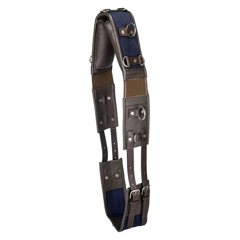 Gatsby Leather Training Surcingle with Webbing