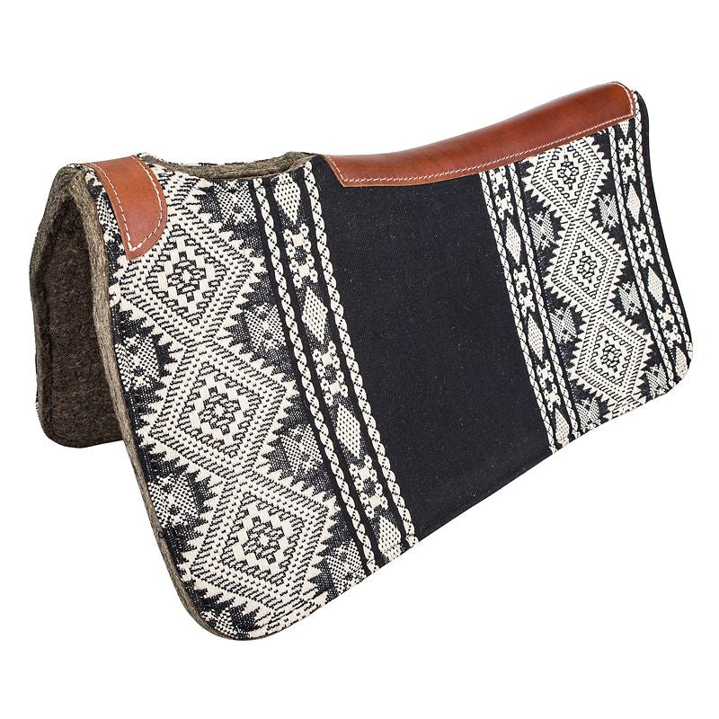 Tabelo Contour Wool Felt Saddle Pad Aztec