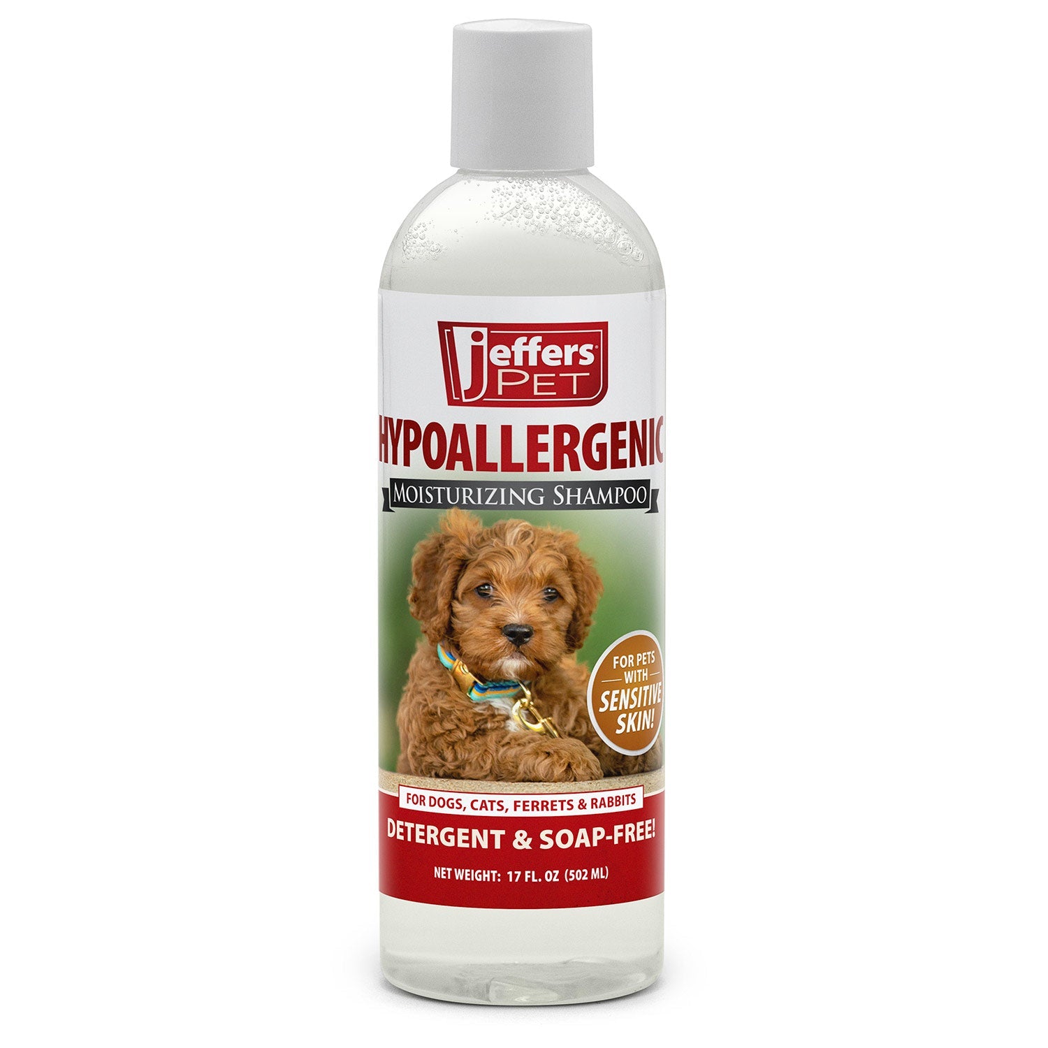 Jeffers Hypoallergenic Moisturizing Pet Shampoo for Sensitive Skin