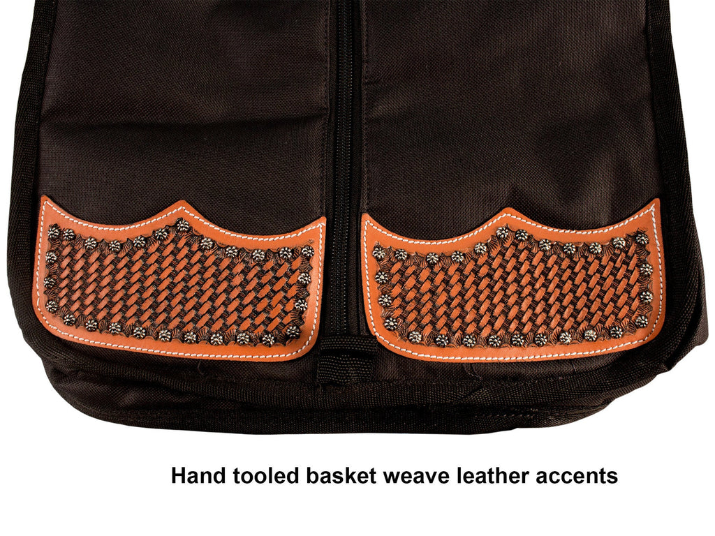 Tahoe Durango Premium Western Halter, Bridle/Headstall Carry and Storage Bag with 1 Year Warranty