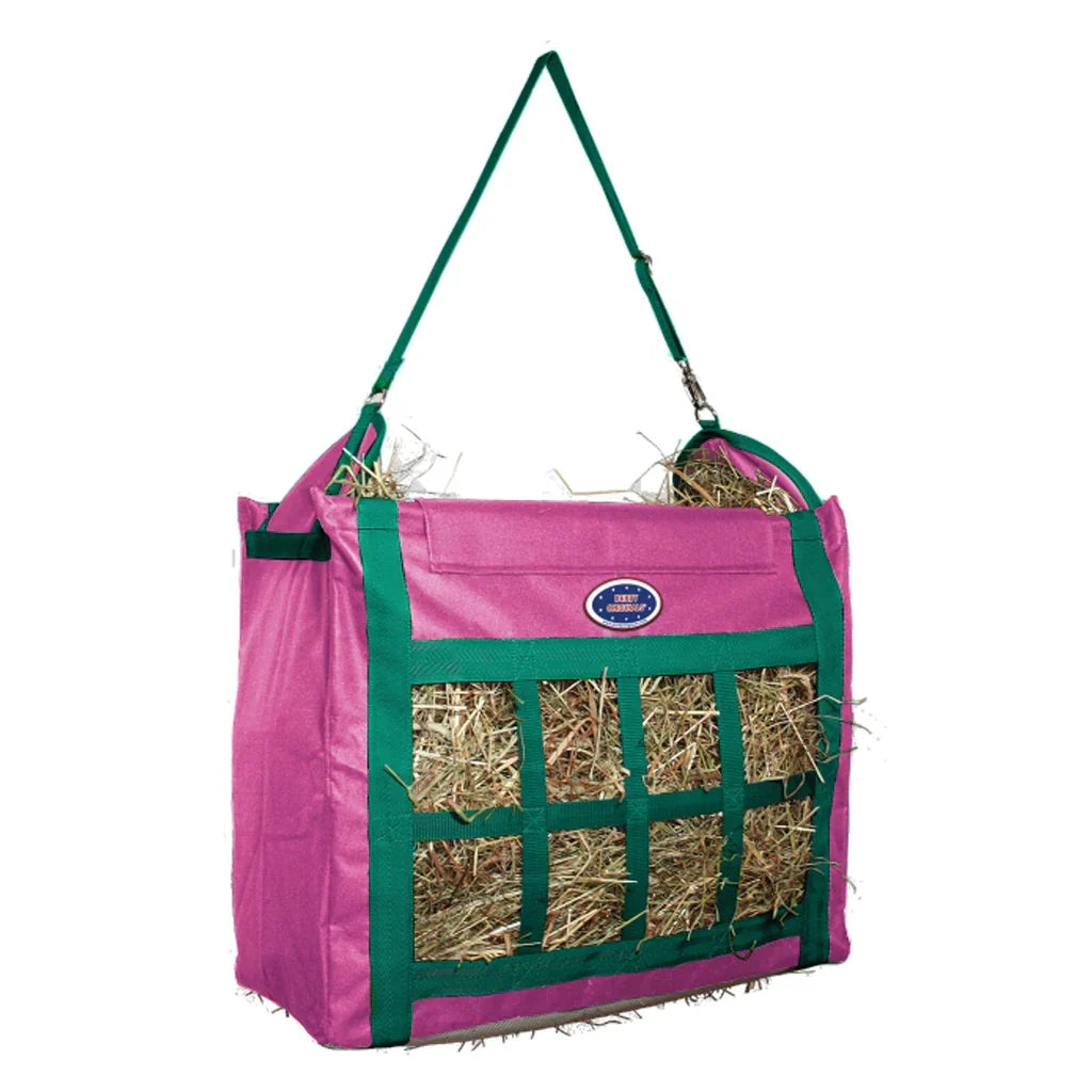 Derby Originals Top Load Slow Feeder Hay Bag – 5" x 3.25" Openings – Easy or Moderate Feed Rate | Super Tough Bottom – 6-Month Warranty