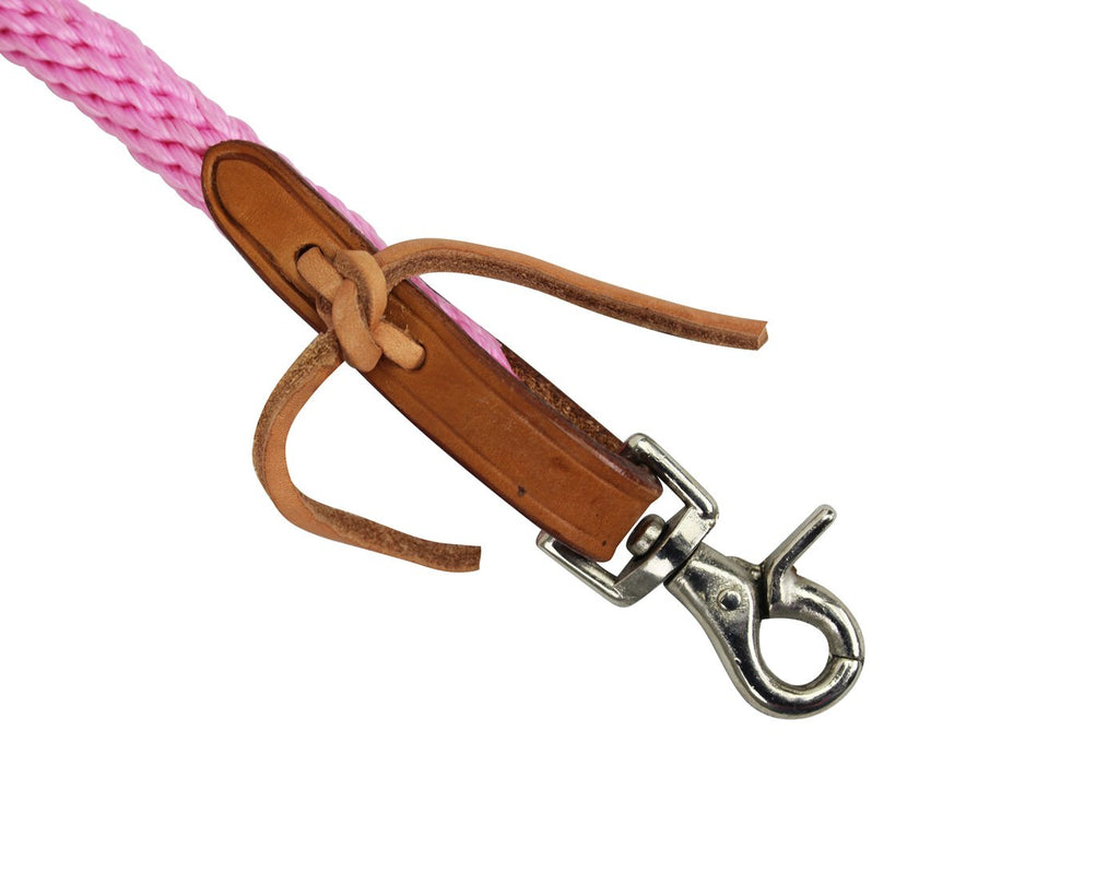 Tahoe 5/8" Poly Barrel Reins with Easy Off Snap Attachment