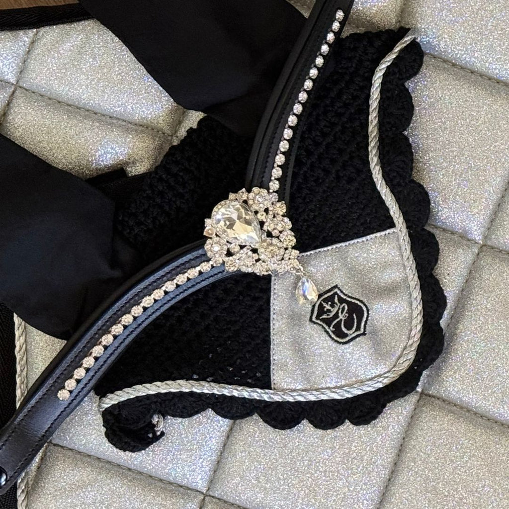 Royal Silver Ultra Bling Horse Browband