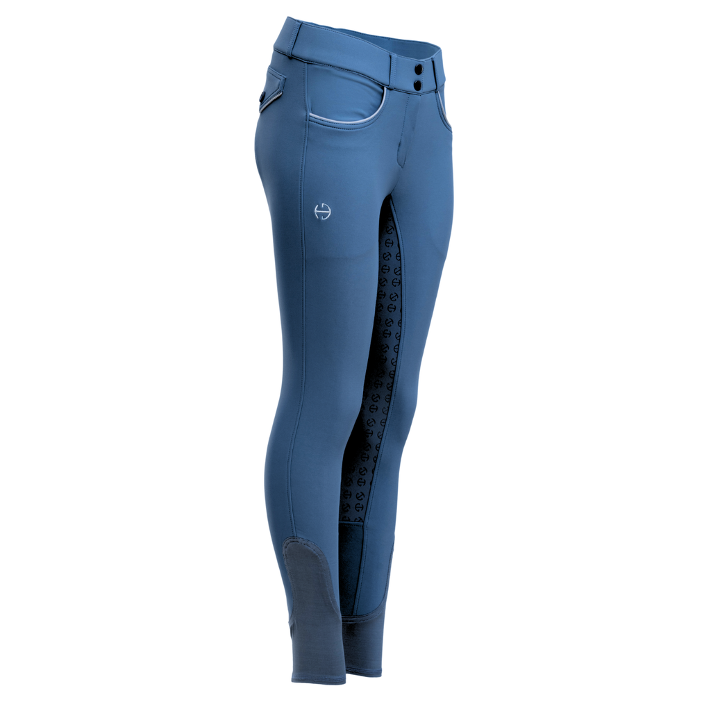 Evolution Full Seat Breeches - Carolina Blue
