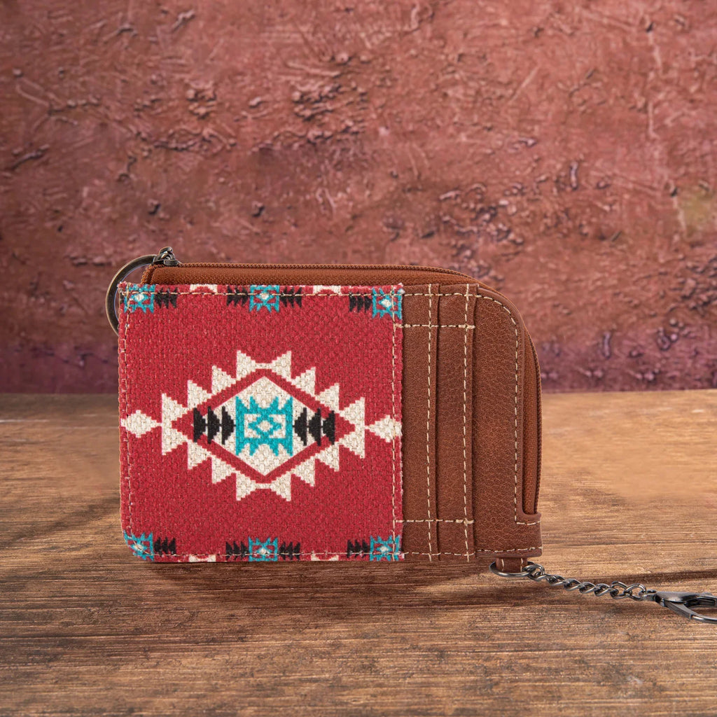 Wrangler by Montana West Card Holder with zipper