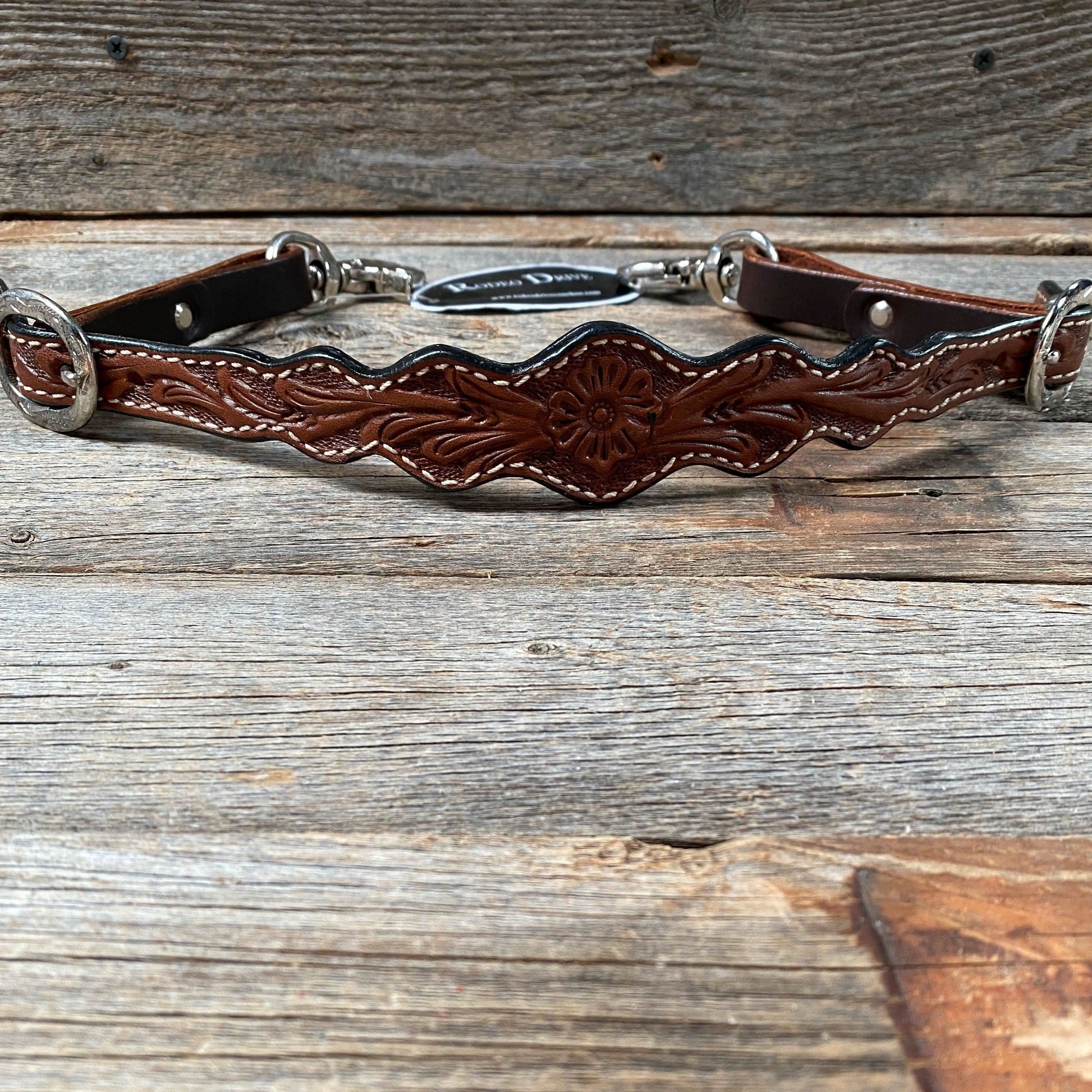 Medium Oil Floral Wither Strap #WSFM