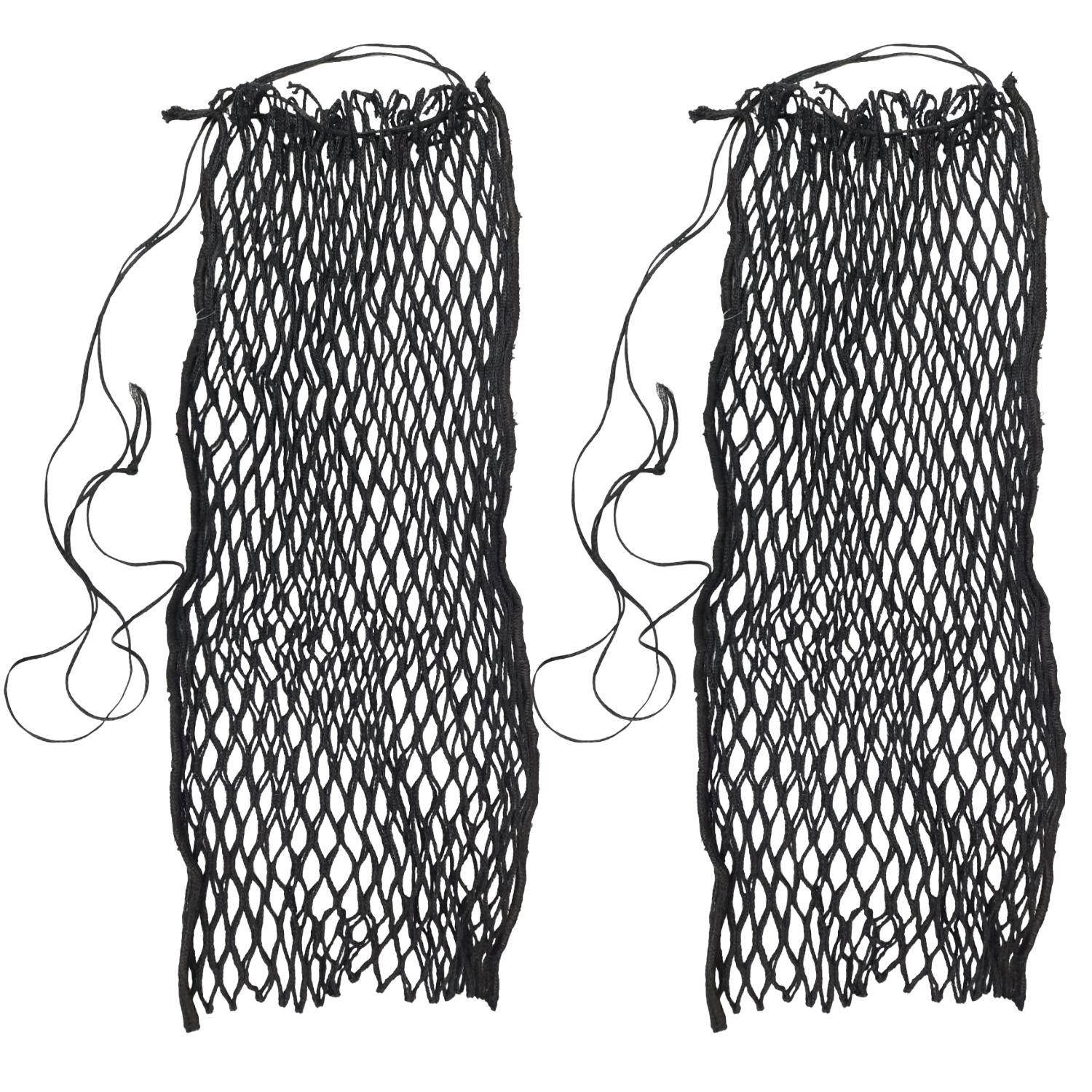 Paris Tack Knotless Ultra Slow Feed Hay Nets – 56” Long, Set of 2, 1.5” Holes, Soft on Muzzles, Durable Nylon, Holds 5–7 Flakes, Easy Hang Strap