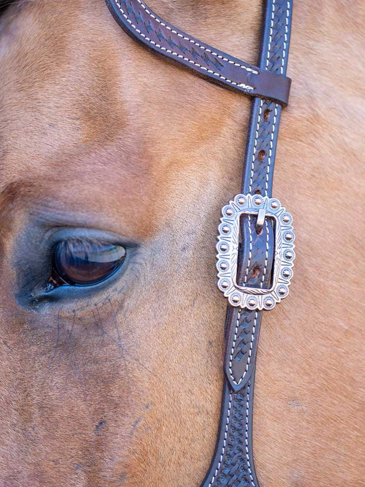 Toledo One Ear Western Headstall