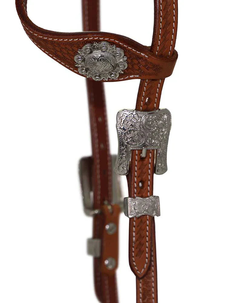 Millsboro One Ear Natural Chestnut Headstall
