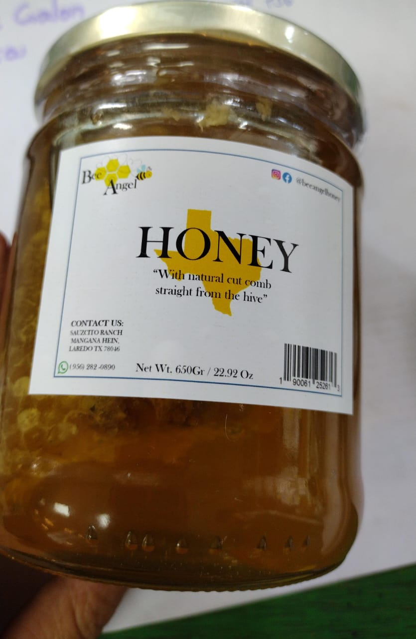 Honey with Honeycomb inside- MIEL/PANAL 650gr