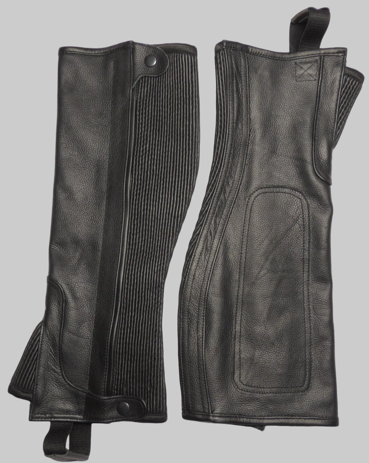 Half Chap Real Leather for Rider
