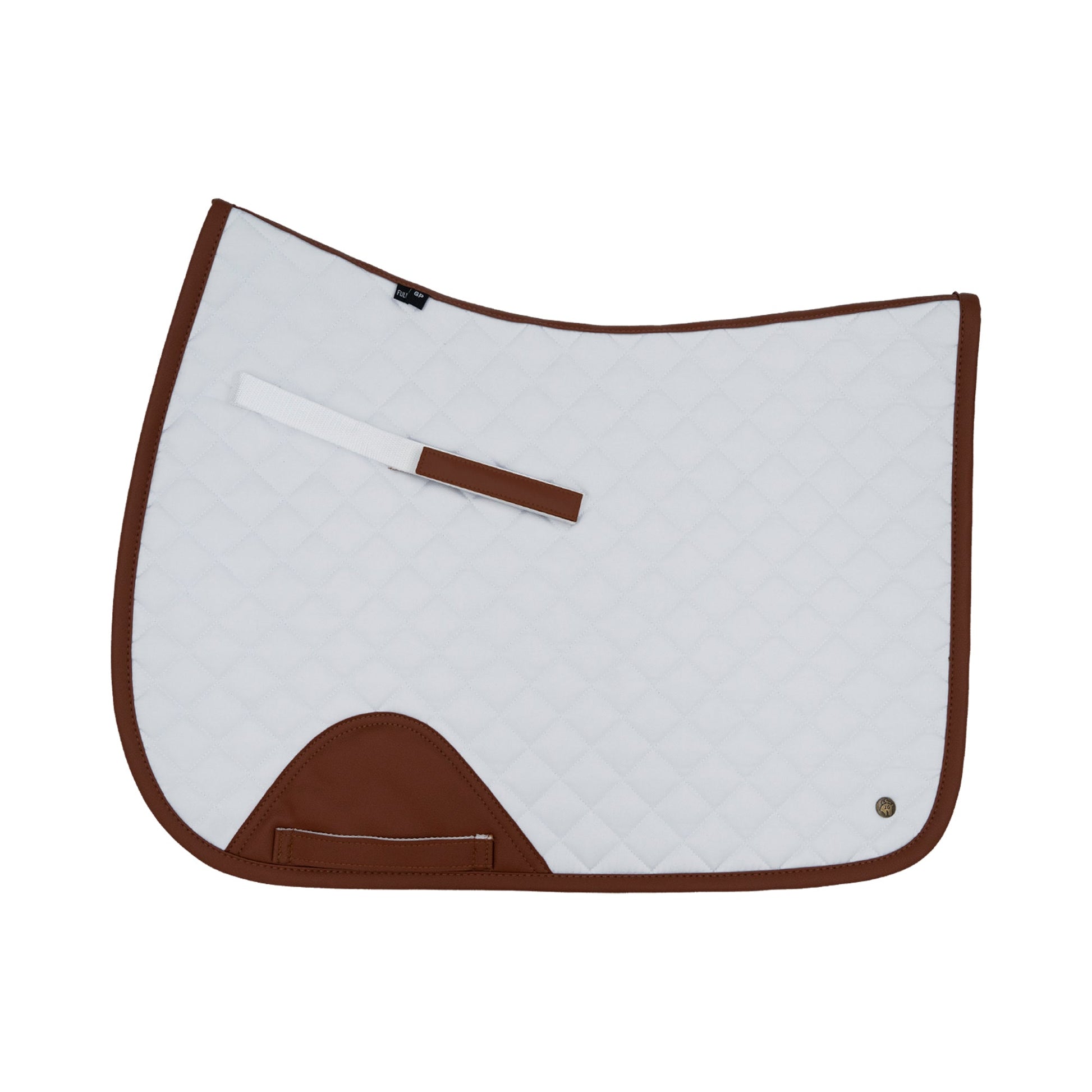 Jumper Pad, White & Cognac