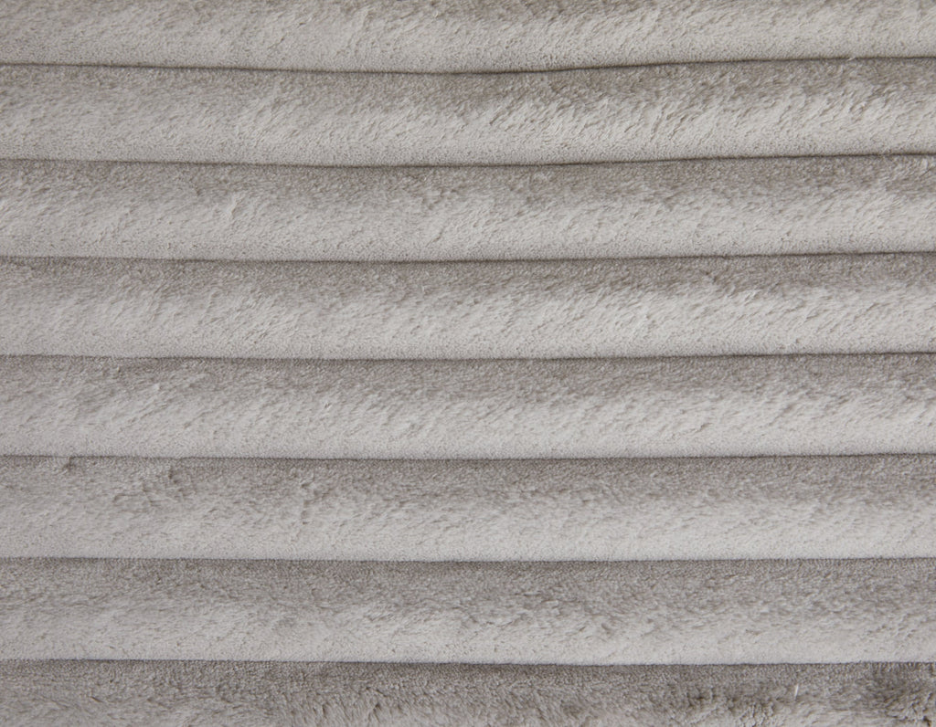 Luna Grey Napper Dog Bed with Bolsters