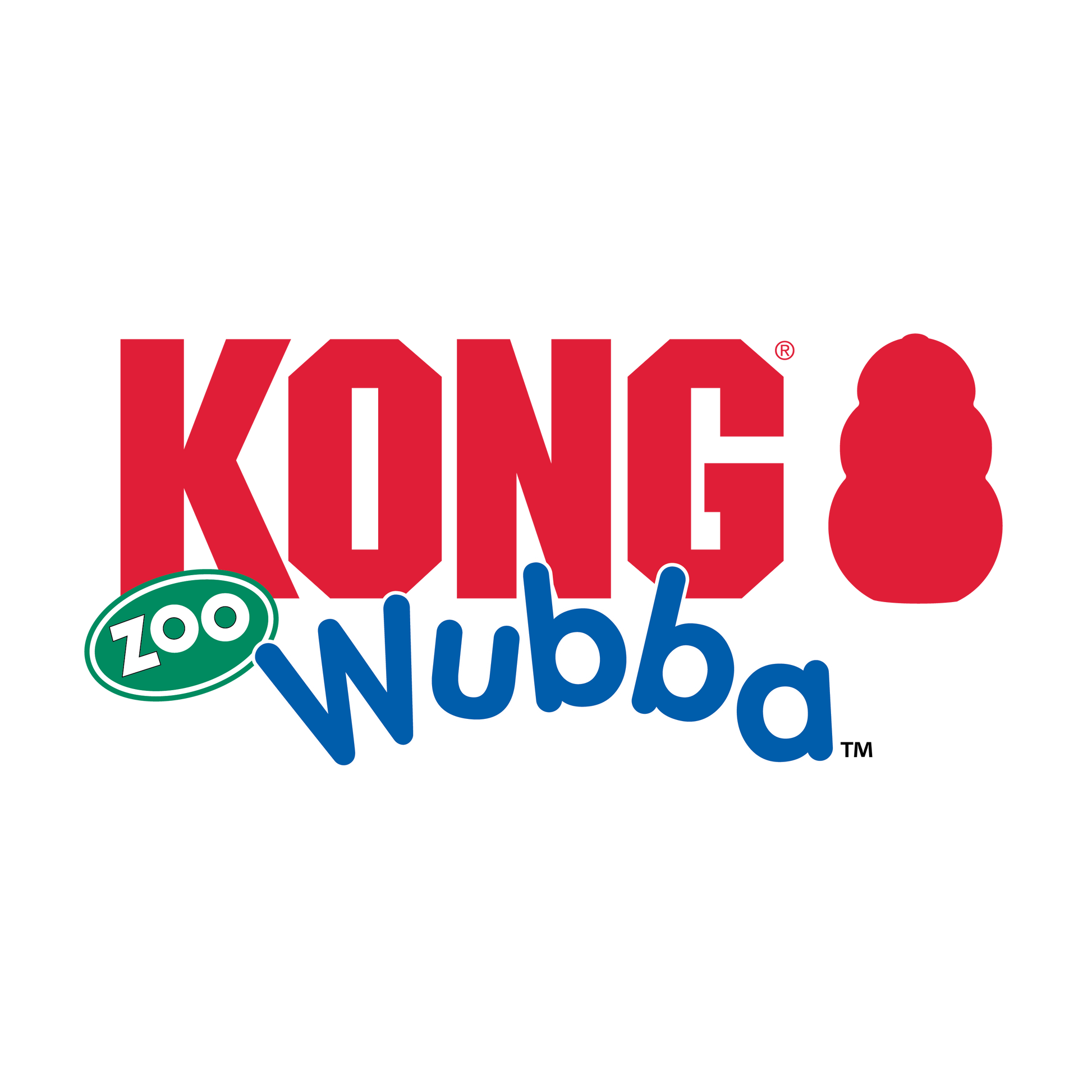 Kong Large Dog Wubba Zoo Cheetah