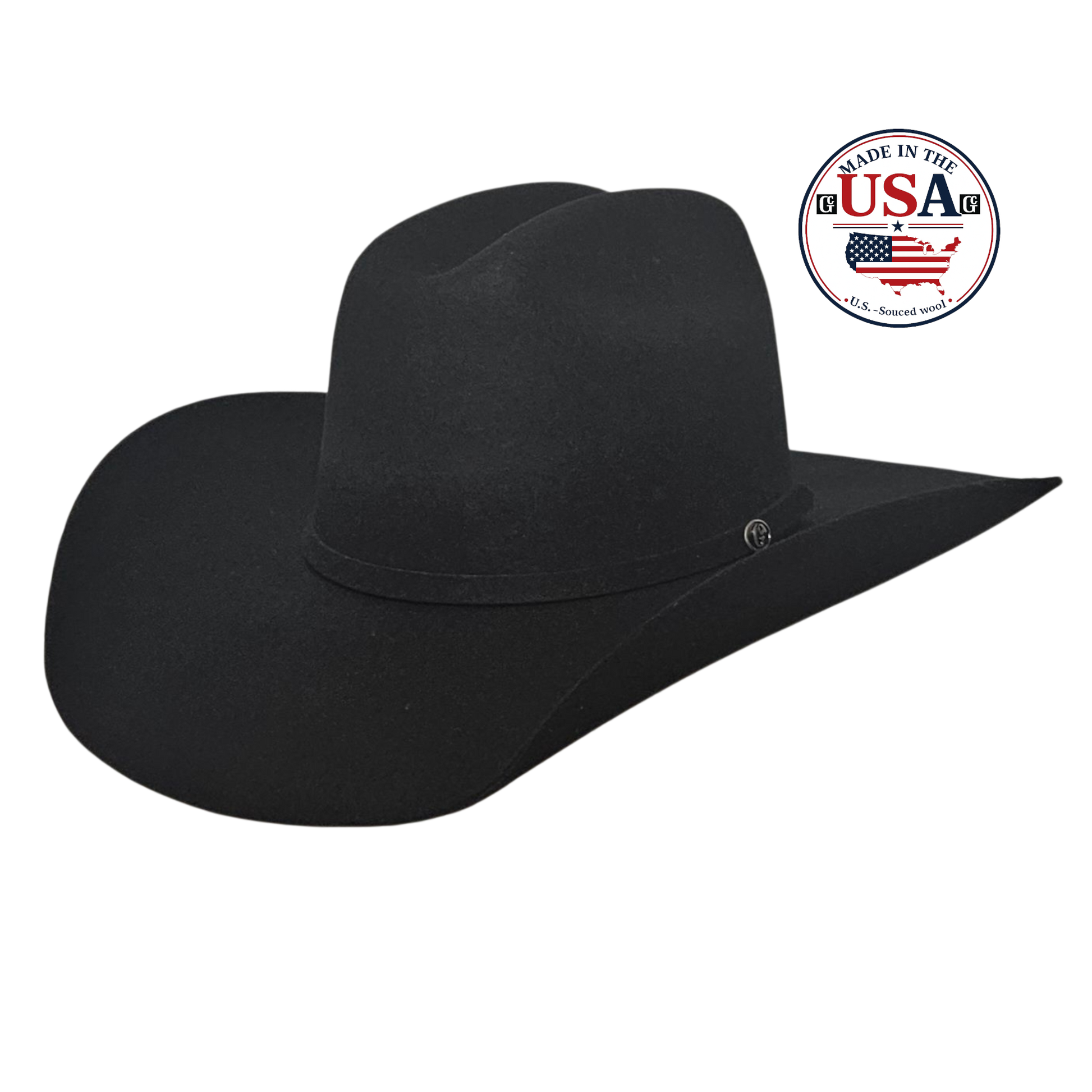 YELLOWSTONE BLACK 5X WOOL USA