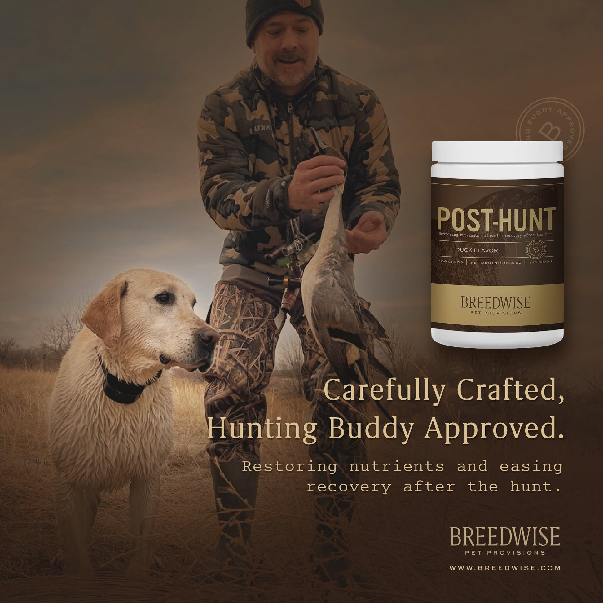 Breedwise Post-HUNT Soft Dog Chews