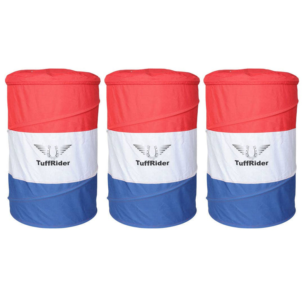 TuffRider Collapsible Barrel Set of 3: Lilac/Hot Pink/Teal / STD